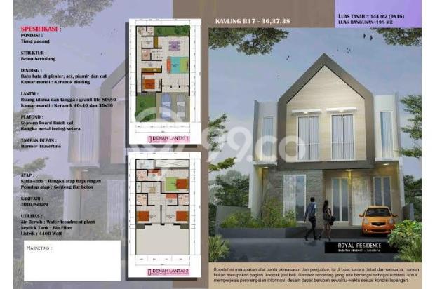 Dijual Rumah Baru Gress di Royal Residence Canal Park 