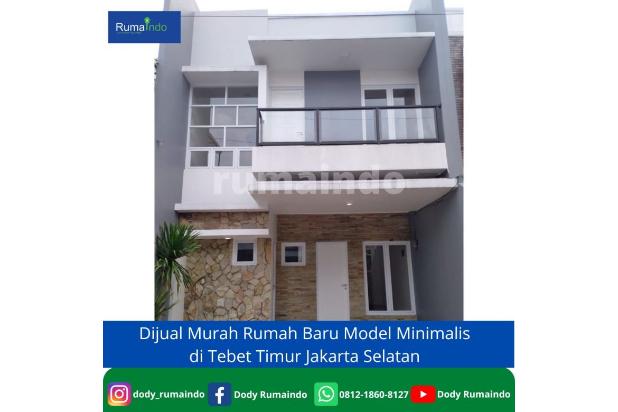 Dijual Murah Rumah Baru Model Minimalis di Tebet Timur Jakarta