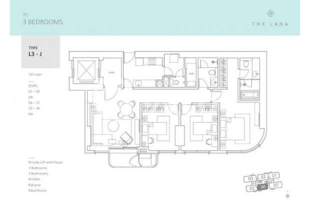 Super Luxury 3 Bedroom Apartment With Private Lift At Alam Sutera