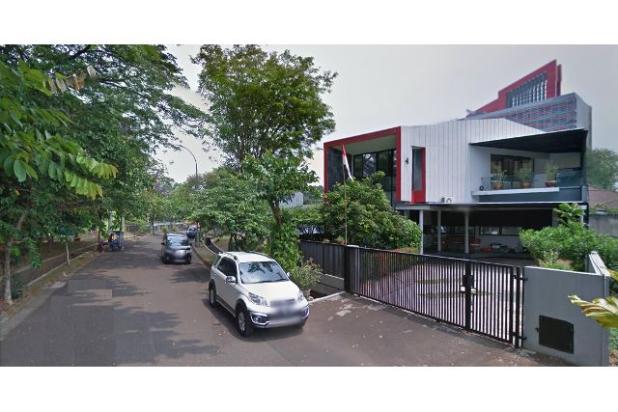 Rumah Design Minimalis Terawat, Giri loka 1 BSD. Depan taman