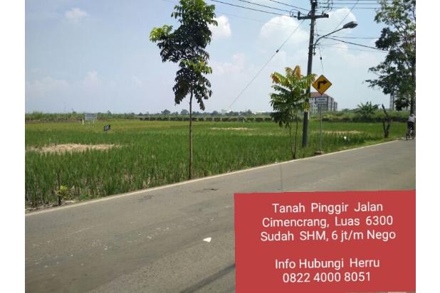 Tanah Pinggir Jalan Cimincrang, dekat Mesjid AlJabar, Bandung.
