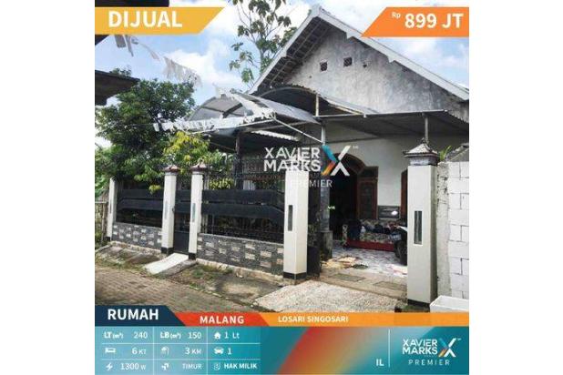 D1331, Rumah Murah Dekat Kostrad Dan Pasar di Singosari Malang