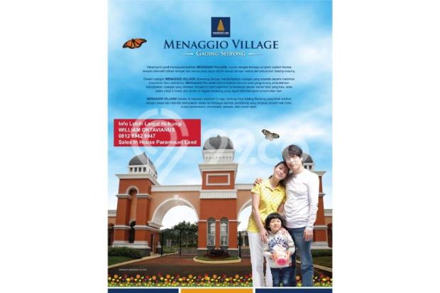 MENAGGIO VILLAGE Rumah Murah Fasilitas Lengkap Di Gading 