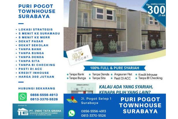 Rumah Dijual di Tanah merah Kenjeran Surabaya Jawa Timur