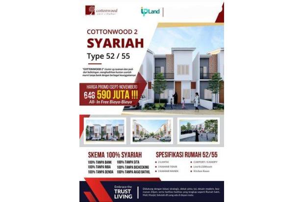 Dijual Rumah Syariah Baru Smart Home di Cileungsi