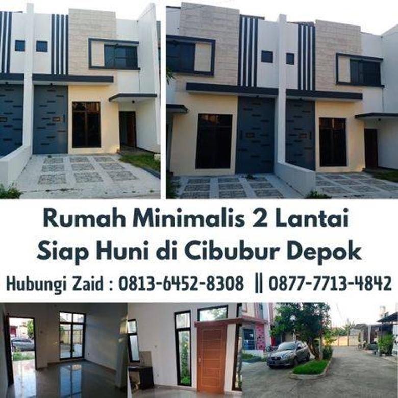 Rumah Minimalis 2 Lantai Siap Huni di Cibubur Depok