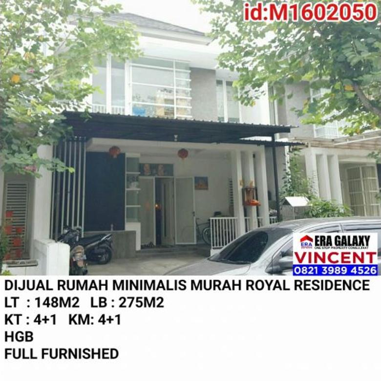  Dijual Rumah Minimalis Murah Royal Residence