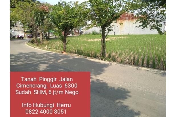 Tanah Jalan Utama Cimincrang, dekat Mesjid AlJabar, Bandung.