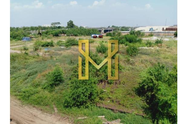 Tanah +/- 2,5 hektar di jalan Marunda Raya, Lokasi sangat strategis pinggir jalan