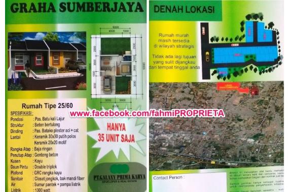 ringan 2016 bunga kpr Murah Rumah Subsidi Sumberjaya Bebas Graha Tambun Banjir