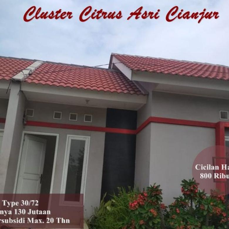  Rumah  murah  di  Cluster Citrus Asri Cianjur  kota Cicilan 