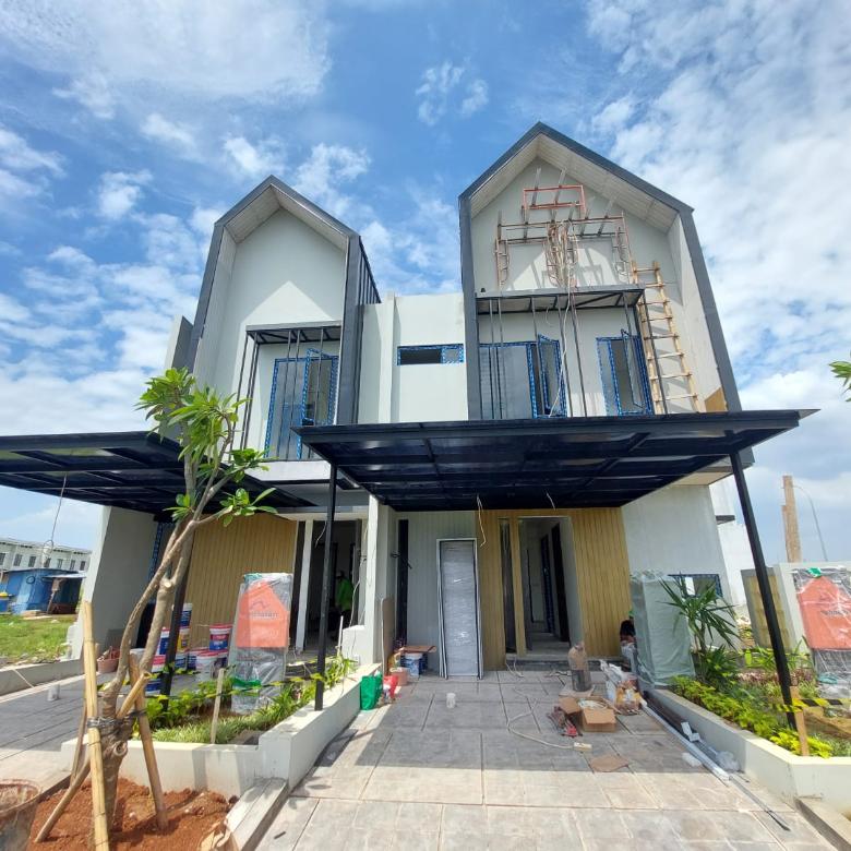 Rumah Cluster Mahakam berkonsep Attic dengan beragam fasilitas di Jakarta Garden City Cakung Jakarta Timur