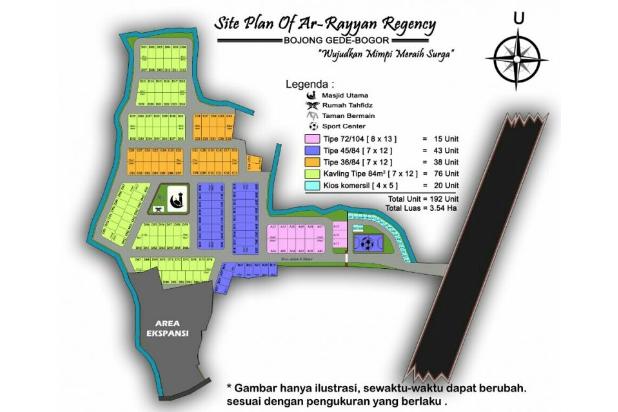 cicilan bogor tanpa ringan dp kpr Jakarta syariah Perumahan Dijual: Arrayan dekat Rumah