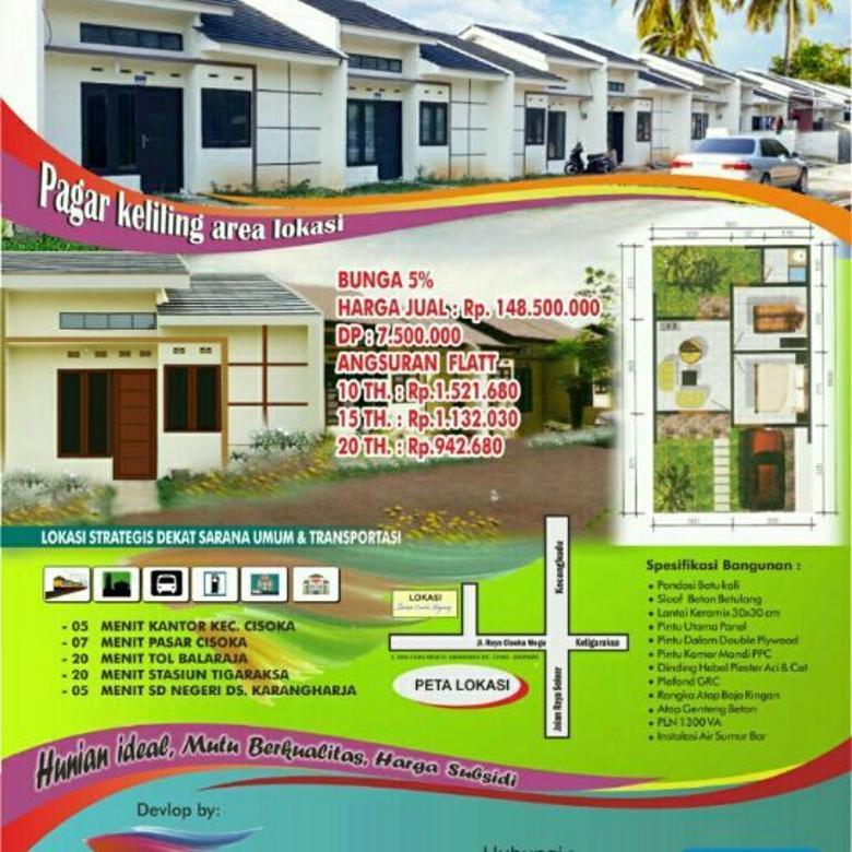 Dijual Rumah Taman Cisoka Regency