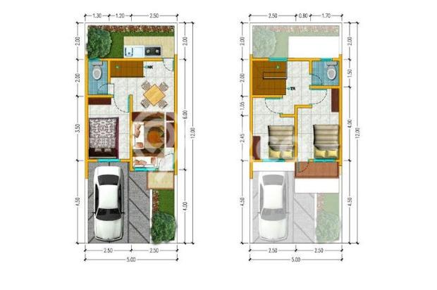 Dijual Rumah Cluster 2 Lantai Murah di Green Larangan 