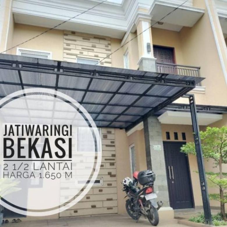Rumah Siap Huni Jatiwaringin Bekasi 2,5 Lantai LB 200