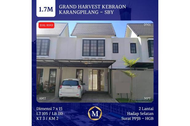 Jual Rumah Grand Harvest Wiyung Surabaya dkt Citraland Pakuwon