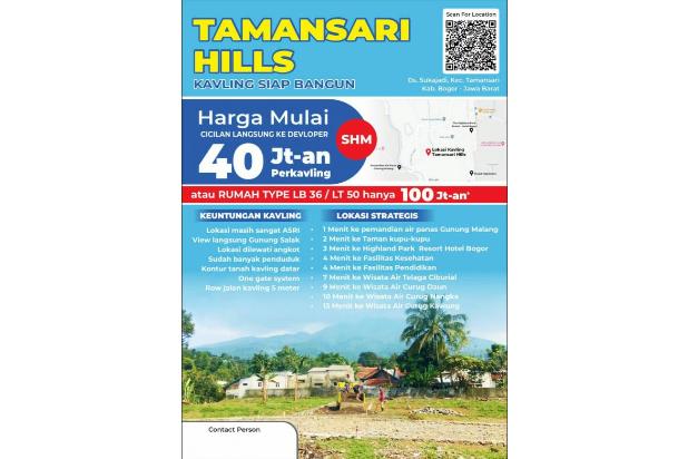 Kavling Murah KPR Syariah Dekat Pusat Kota Bogor gHAz_KTH50