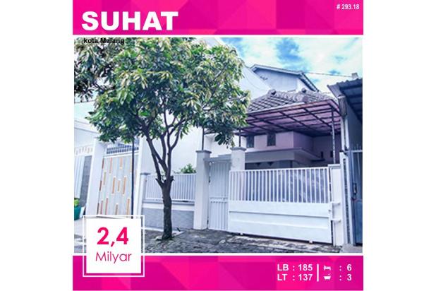 Rumah 2 Lantai Luas 137 di Candi Mendut Suhat Malang _ 293.18
