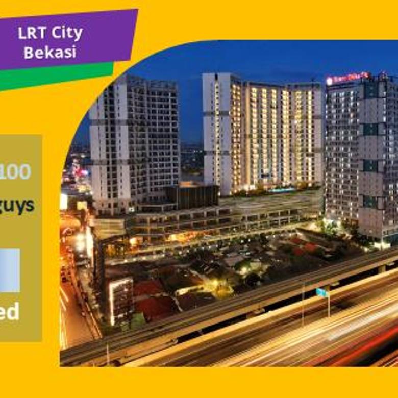 LRT City Bekasi - Green Avenue type studio. Terhubung dengan LRT Bekasi Timur