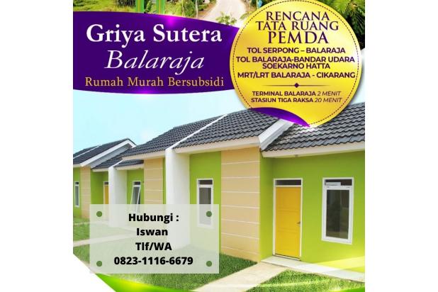 Perumahan Subsidi Griya Sutera Balaraja Tangerang