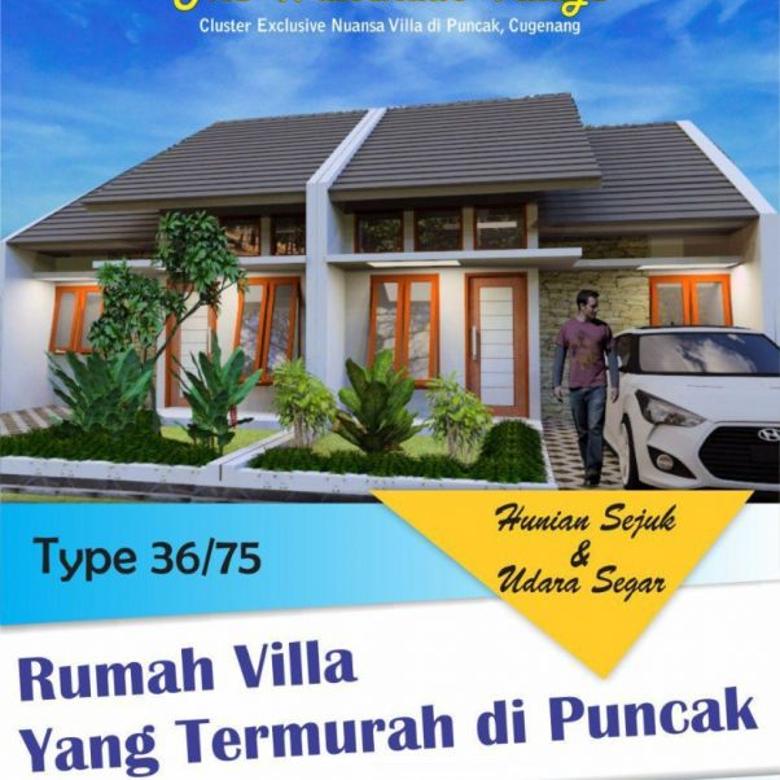 Villa Eksklusif Harga Murah Di Kawasan Wisata Puncak Cipanas