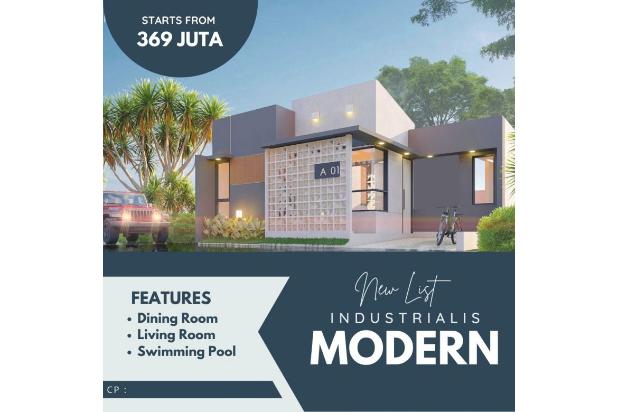 Rumah Modern dengan Private Pool 300jutaan di Bogor