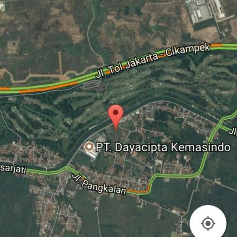 Dijual Tanah 5 6 Ha SHM di Karawang  barat  Jabar Dekat 