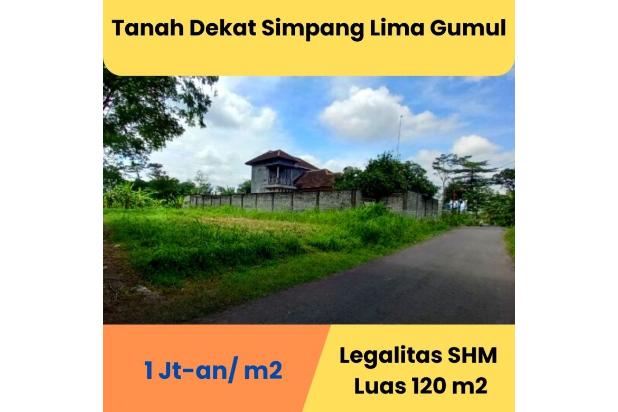 Tanah Murah Simpang Lima Gumul, Kediri Mulai 1 Jt-an/m2 Sertif