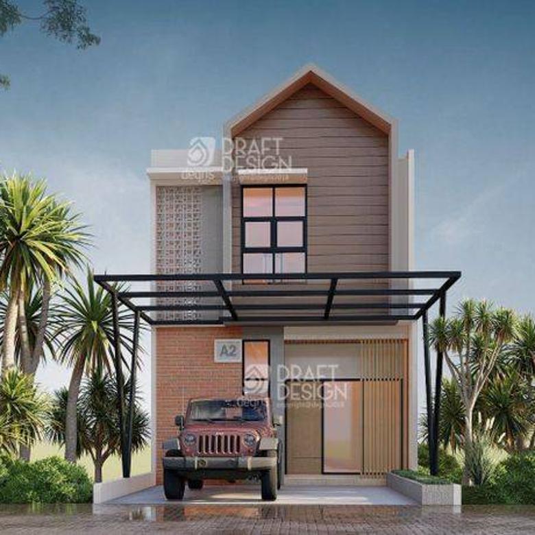 Rumah Model Scandinavian Lokasi Super Strategis di Serpong Tangerang Selatan