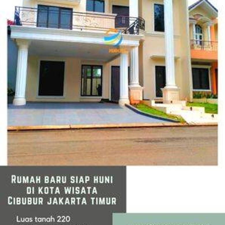 Rumah siap huni di cluster kota wisata Cibubur Bogor 