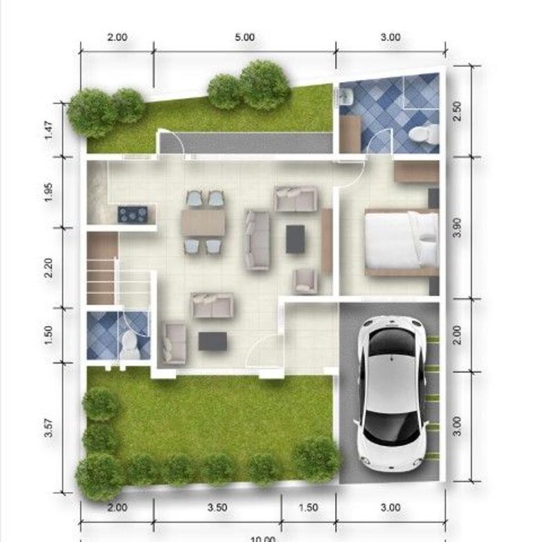  Rumah  baru nyaman cluster cigadung  sayap dago bandung  