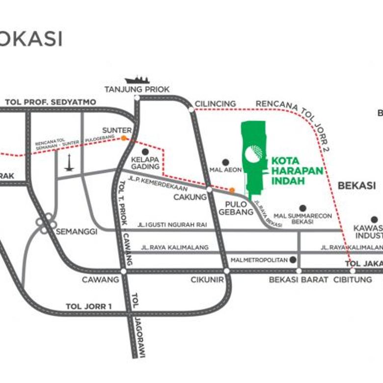 Hunian Di Cluster  Mewah  Nyaman Harapan  Indah  Bisa Kpr