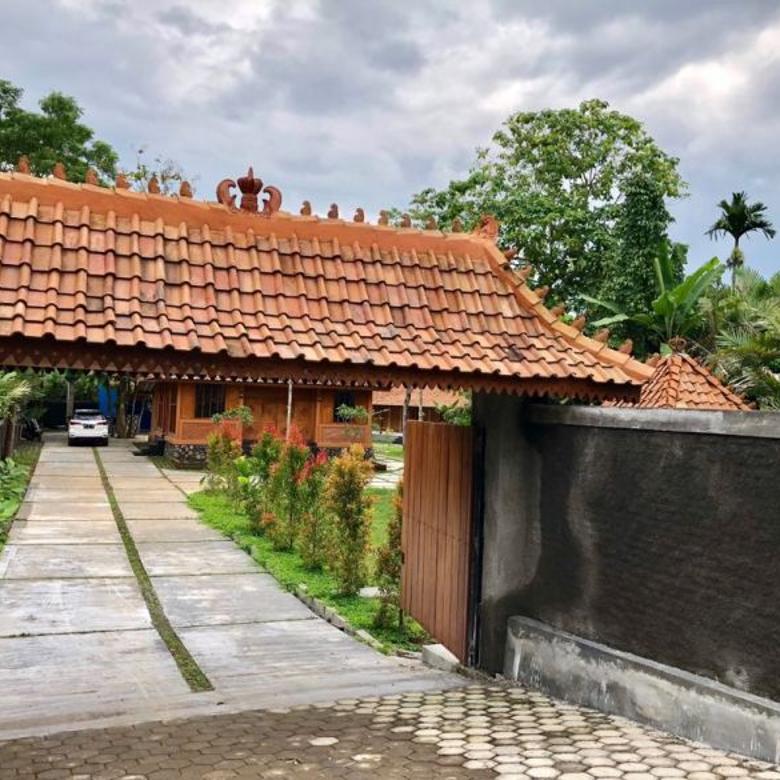 Rumah Joglo Dan Limasan Siap Pakai Area Turi Kawasan Desa Wisata