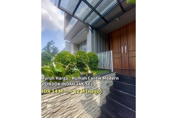 For Sale (Turun Harga)
Rumah Mewah Modern Minimalis

Lokasi strategis dekat taman
Lingkungan asri, aman dan nyaman
Jalan lebar
