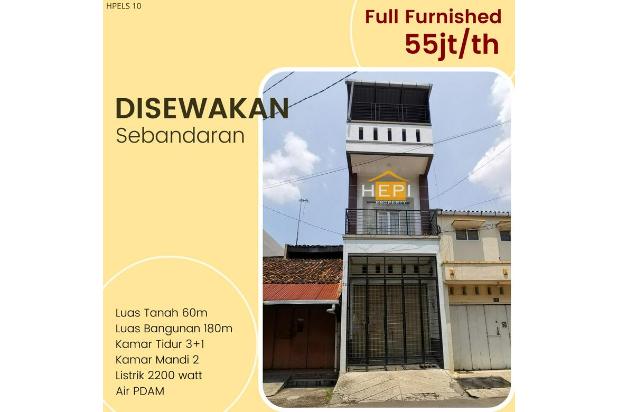 Rumah 3 Lantai di Sebandaran Semarang