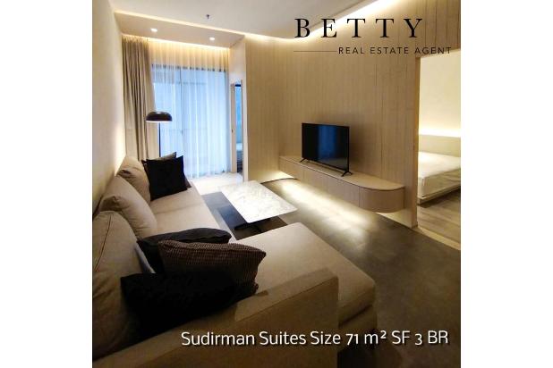 Apartemen Sudirman Suites 2 Bedroom Size 70,79 Modif Low Floor Unit Siap Huni