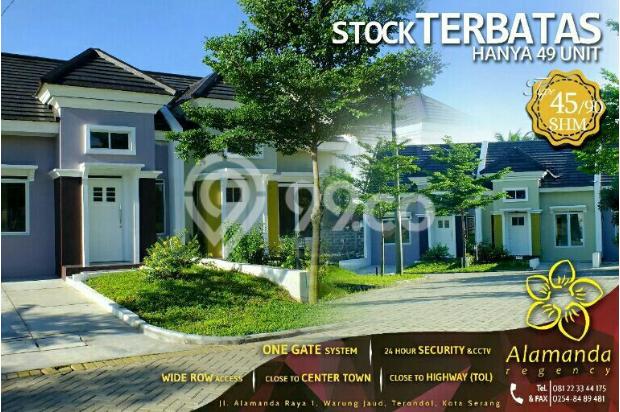 Rumah Dijual: perumahan cluster alamanda regency