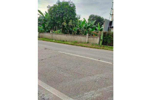 Tanah darat pinggir jalan raya utama di  Mustikajaya Bekasi Timur