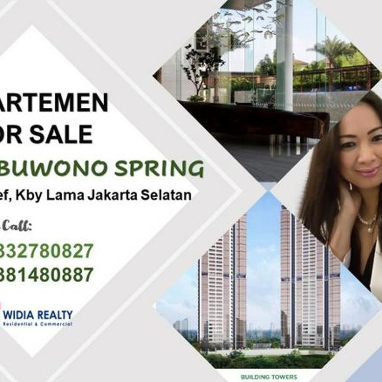 Apartemen Mewah Type 2 SIAP PAKAI & MURAH @THE PAKUBUWONO SPRING, Kebayoran Lama, Jakarta Selatan