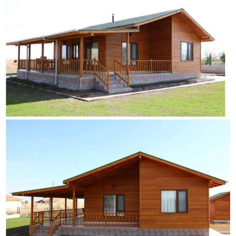 Kerangka Rumah Kayu Modern / Rumah kayu baru dapat membangkitkan daya
