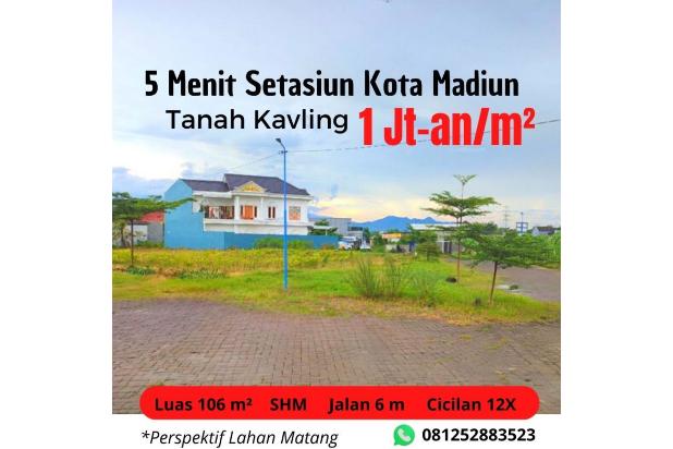 Tanah Murah Madiun, Sertifikat SHM, Include Fasum Jalan