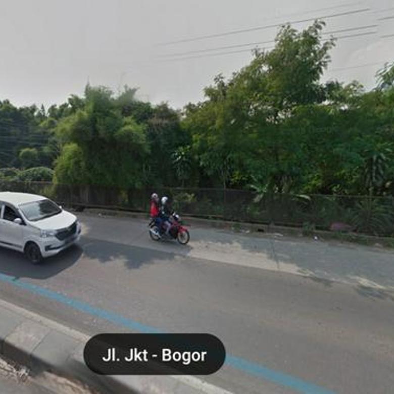 Lahan Komersial di Jalan Raya utama Parung Bogor, harga Bagus!