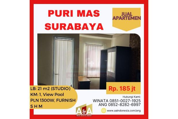 Apartemen Studio Full Furnish Puri Mas Surabaya