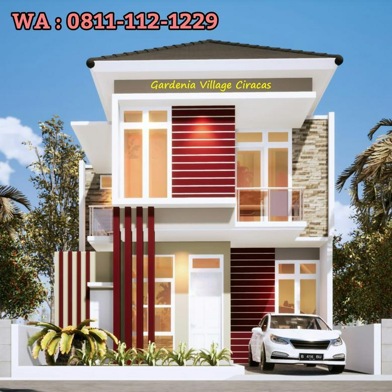 Rumah Mewah 2 Lantai Ciracas Jakarta Timur Dekat LRT 2 Pintu Tol Jagorawi dan Cijago