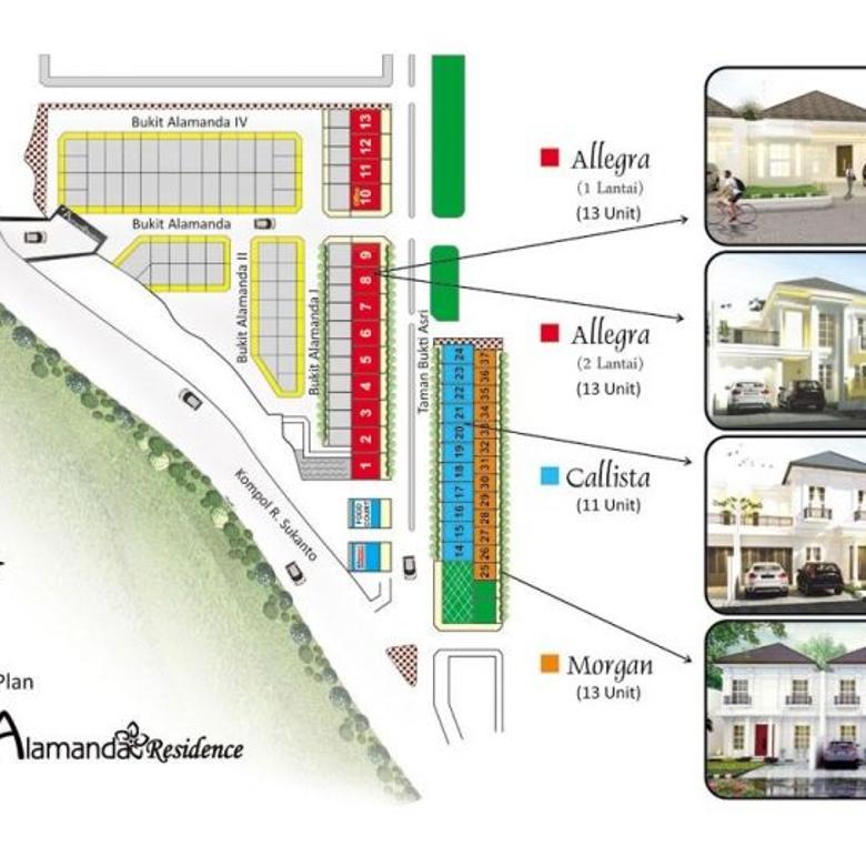  Dijual  Rumah  Cluster Minimalis  Di Alamanda Residence Semarang 