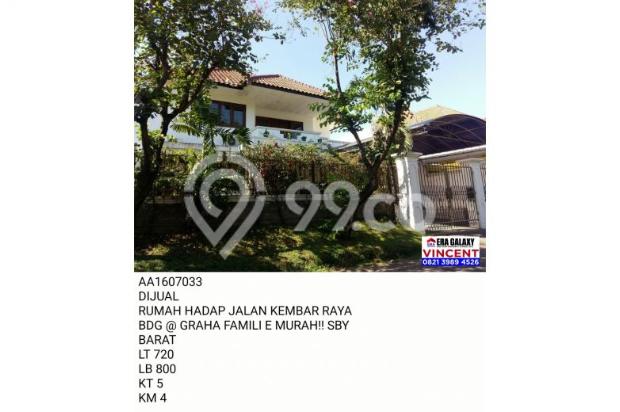 RUMAH HADAP JALAN KEMBAR RAYA BDG GRAHA FAMILI BLOK E 