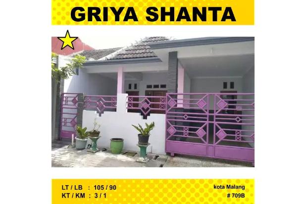 Rumah  Luas 105 di Griya Shanta Sukarno Hatta Malang _ 709B