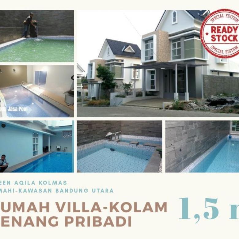 Rumah Pribadi Ada Kolam Renang Hanya Di Komplek Green Aqila