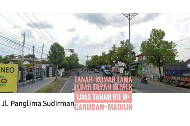 Tanah+Rmh Lama LD 18 mt, PangSud Caruban-MADIUN, Mantap